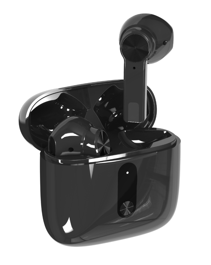 TWS Half-in-Ear Earphones Model: 118(Black)