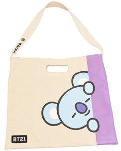 BT21 Collection Crossbody Shopping Bag KOYA Miniso