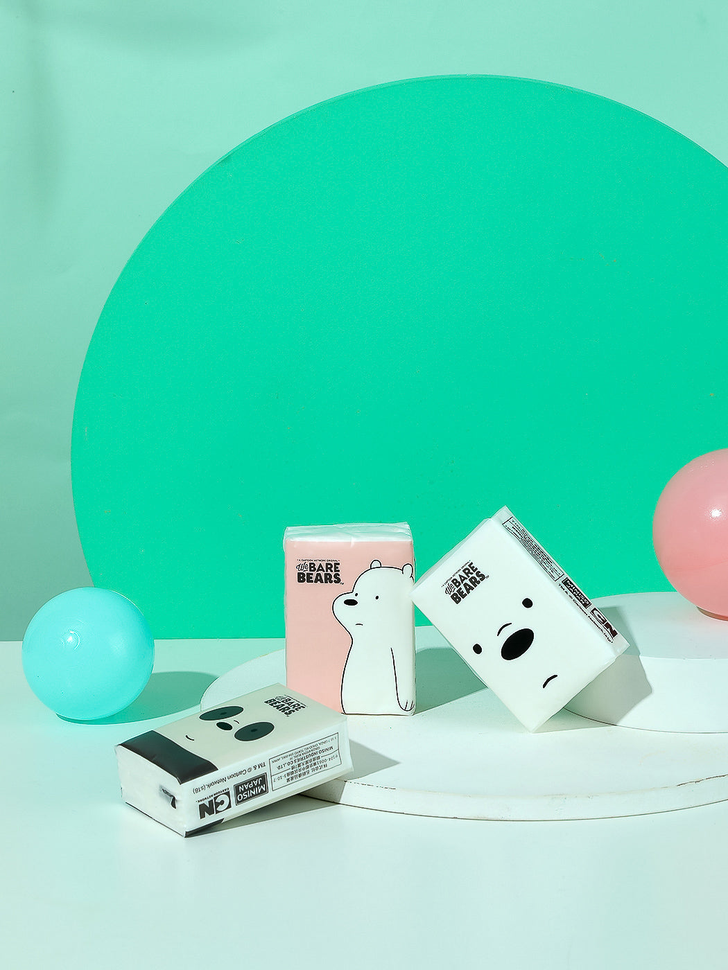 We Bare Bears Simple Tissues (18 Packs)