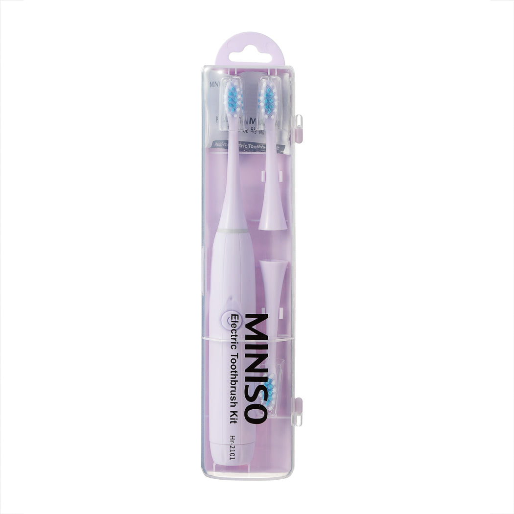 Multi-color Electric Toothbrush Kit(Purple)
