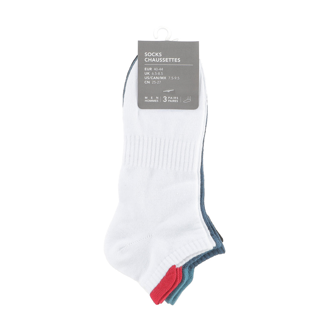 Men's Low-Cut Socks (3 Pairs)