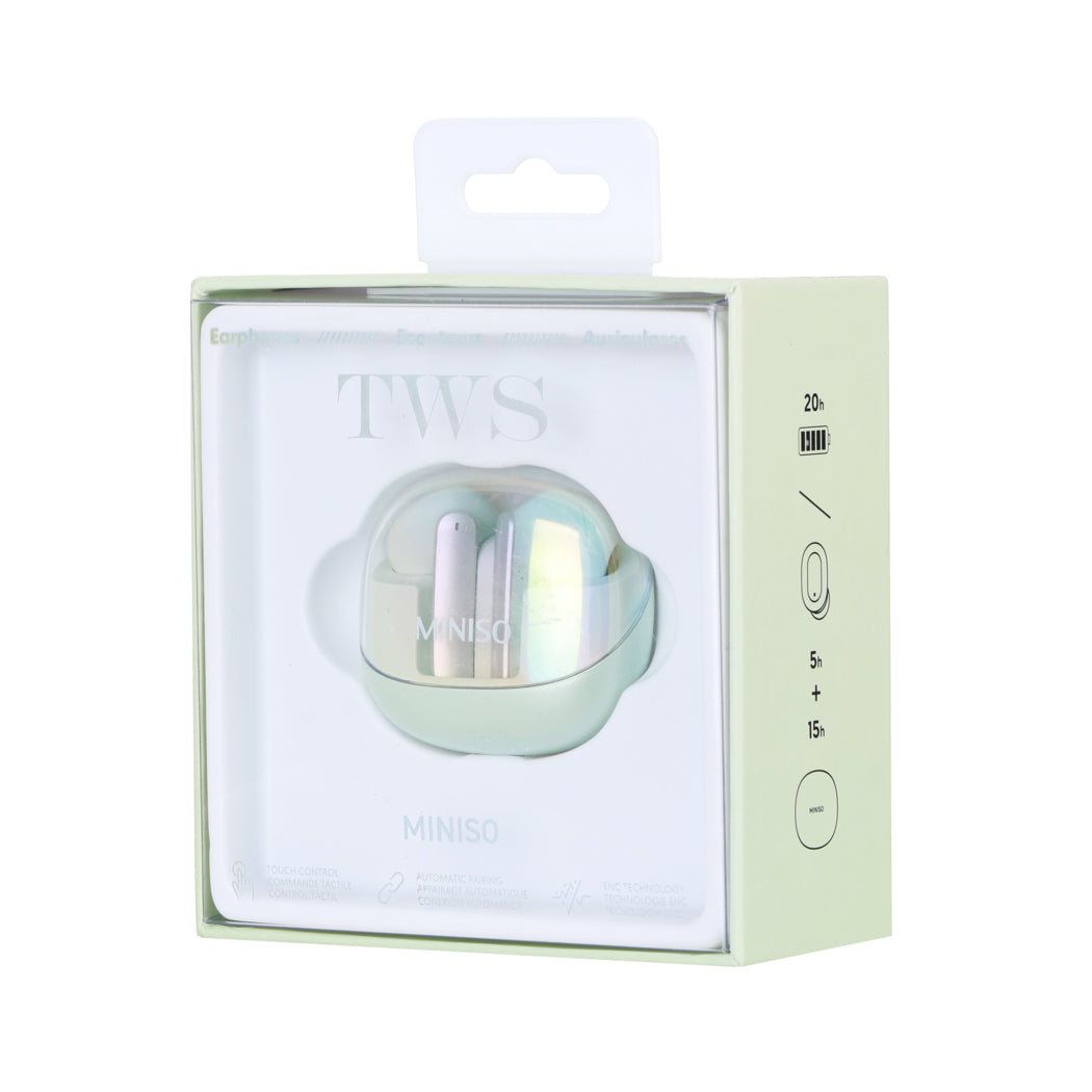 Mermaid Series TWS Earphones Model: Y99(Green)