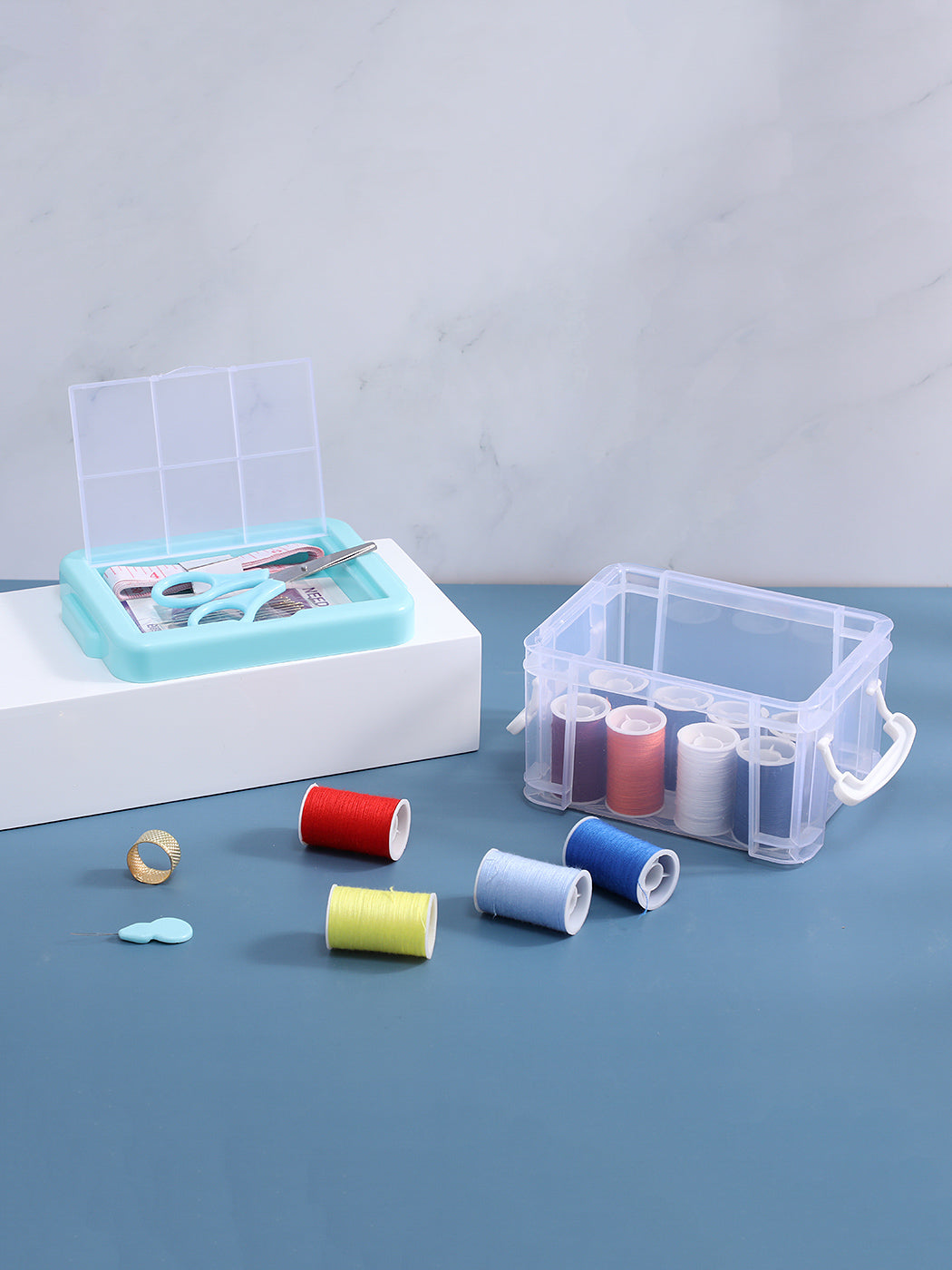 12-color needlework box set(blue)
