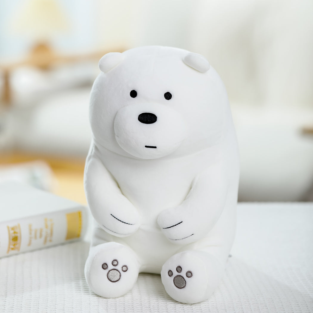 We Bare Bears-Lovely Sitting Plush Toy (Ice Bear)