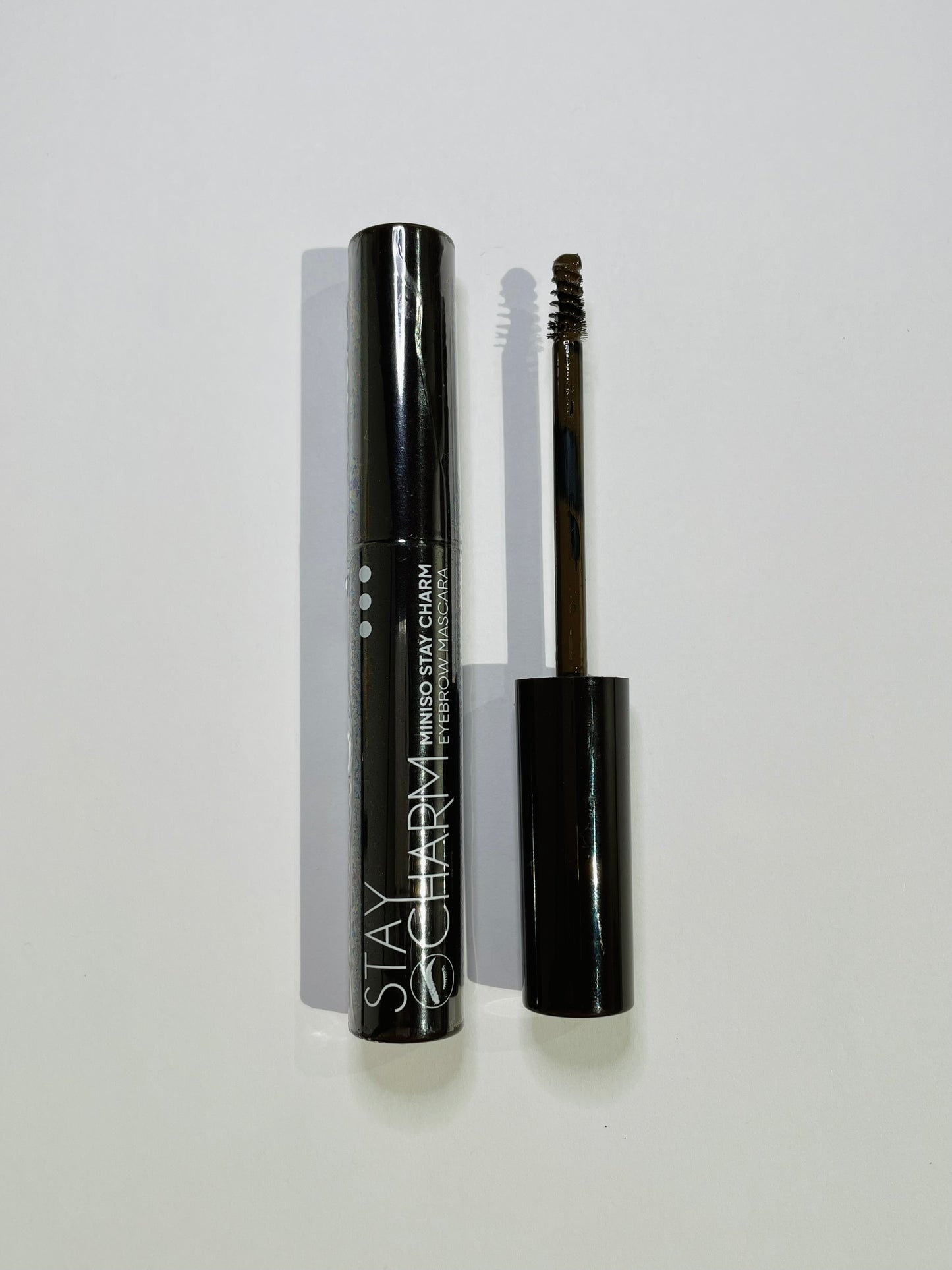 Miniso Stay Charm Eyebrow Mascara (01 Ash brown)