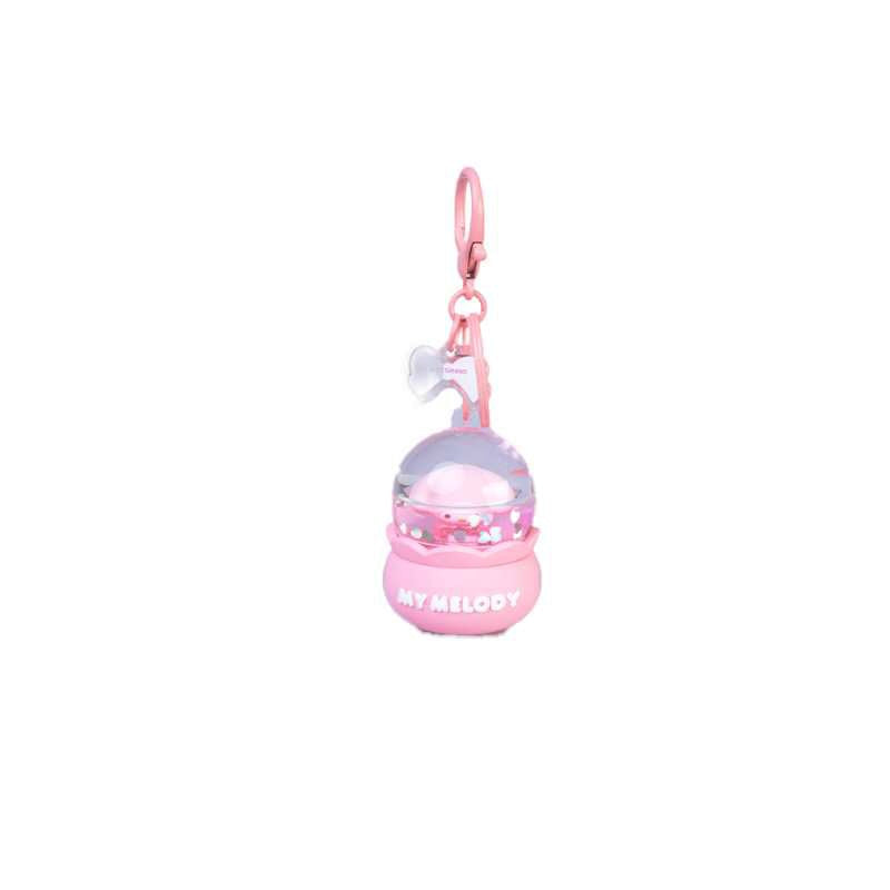 My Melody Crystal Ball Liquid Keychain