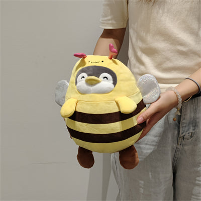 Mini Family Series 8in. Costume Penguin Plush Toy(Bee)