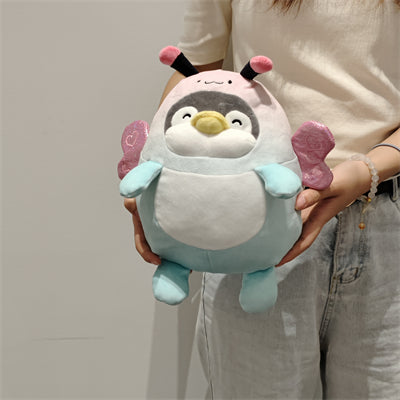 Mini Family Series 8in. Costume Penguin Plush Toy(Butterfly)