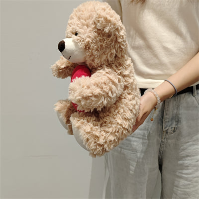 12in. Holding-Heart Little Bear Plush Toy