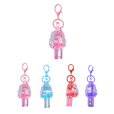 Sanrio characters Liquid Backpack Keychain