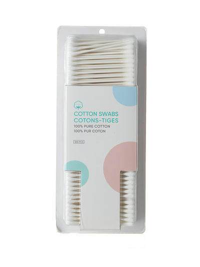 Eco-friendly Premium Cotton Swabs with Paper Sticks (500 pcs)