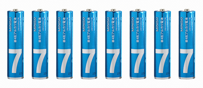 AAA Alkaline Battery (8 Count, Blue)