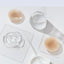 8cm Invisible Round Silicone Adhesive Bra(Dark Skin Color)