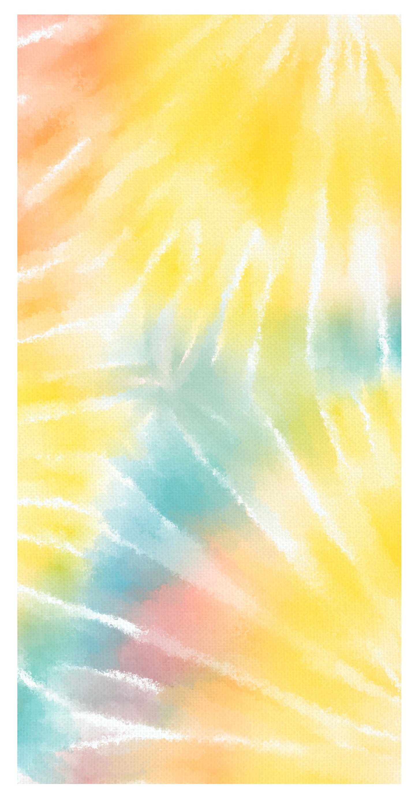 MINISO Sports - Colorful Series Beach Towel(Tie-dye)