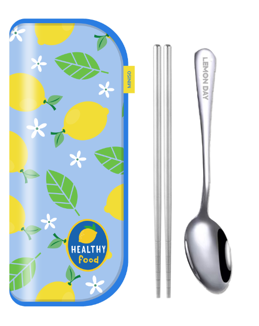 Lemon Day Flatware Set (Spoon & Chopsticks)