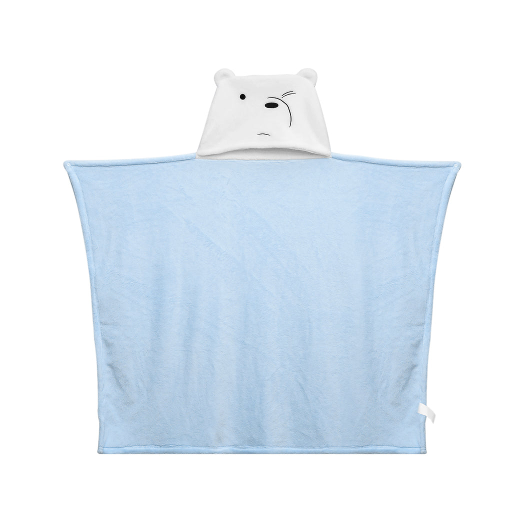 We Bare Bears Collection 5.0 Contrast Color Blanket(Ice Bear)