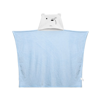 We Bare Bears Collection 5.0 Contrast Color Blanket(Ice Bear)