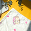 MINI FAMILY Sweets Bunbun Collection Printed Blanket(Yellow)