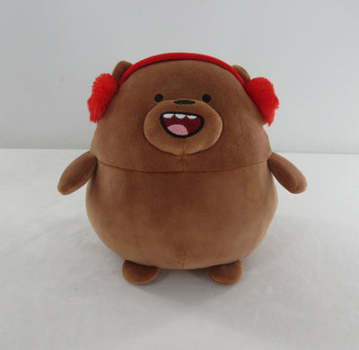 We Bare Bears Christmas Collection Plush Toy(Grizz)