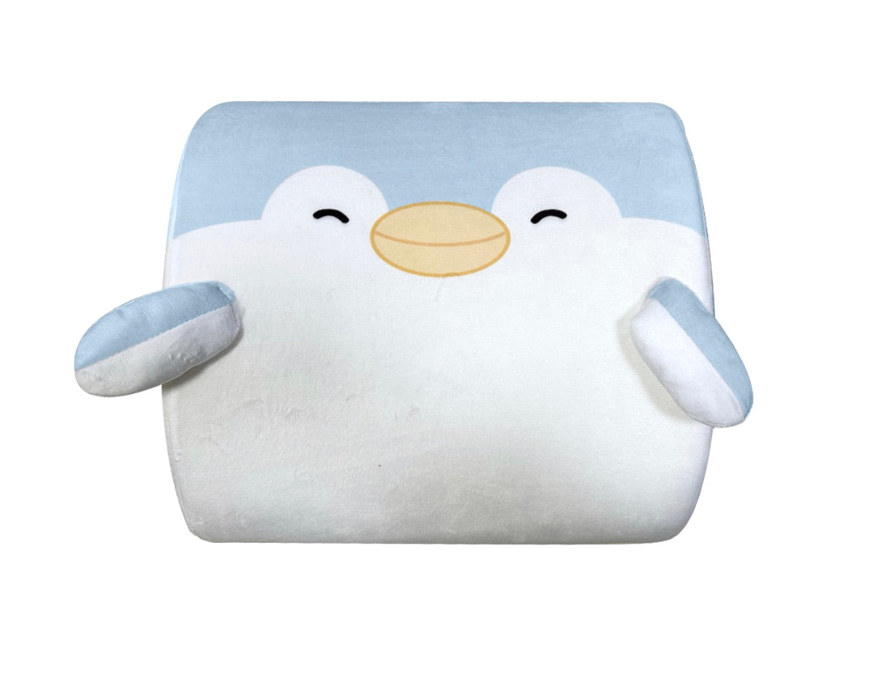 Cartoon Memory Foam Waist Support Cushion(Penguin)