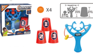 Slingshot Cup-Shooting Set