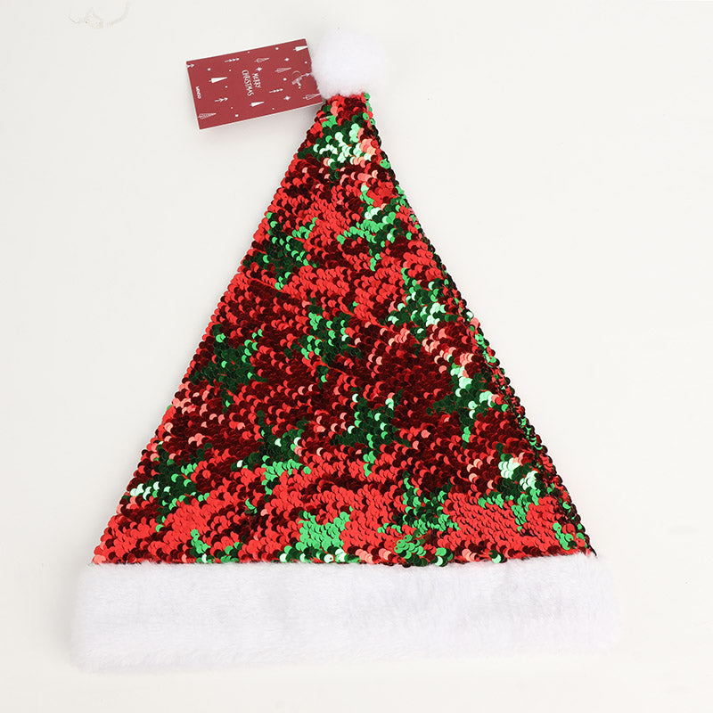 Christmas Series Sequin Christmas Hat (Star)