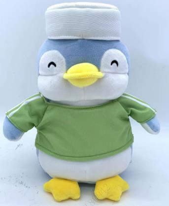 City Pen Explores The World Series 9in. Indonesian Vacation Penguin Plush Toy