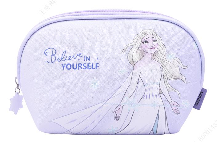 Disney Frozen Collection 2.0 Shell Shape Cosmetic Bag(Purple)