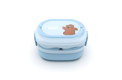 We Bare Bears Collection Double Layered Bento Box(Grizz)