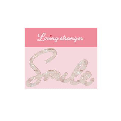 Pink Romance Series Acrylic Bookmark