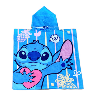 Disney Lilo & Stitch Collection Hooded Bath Towel (Stitch)