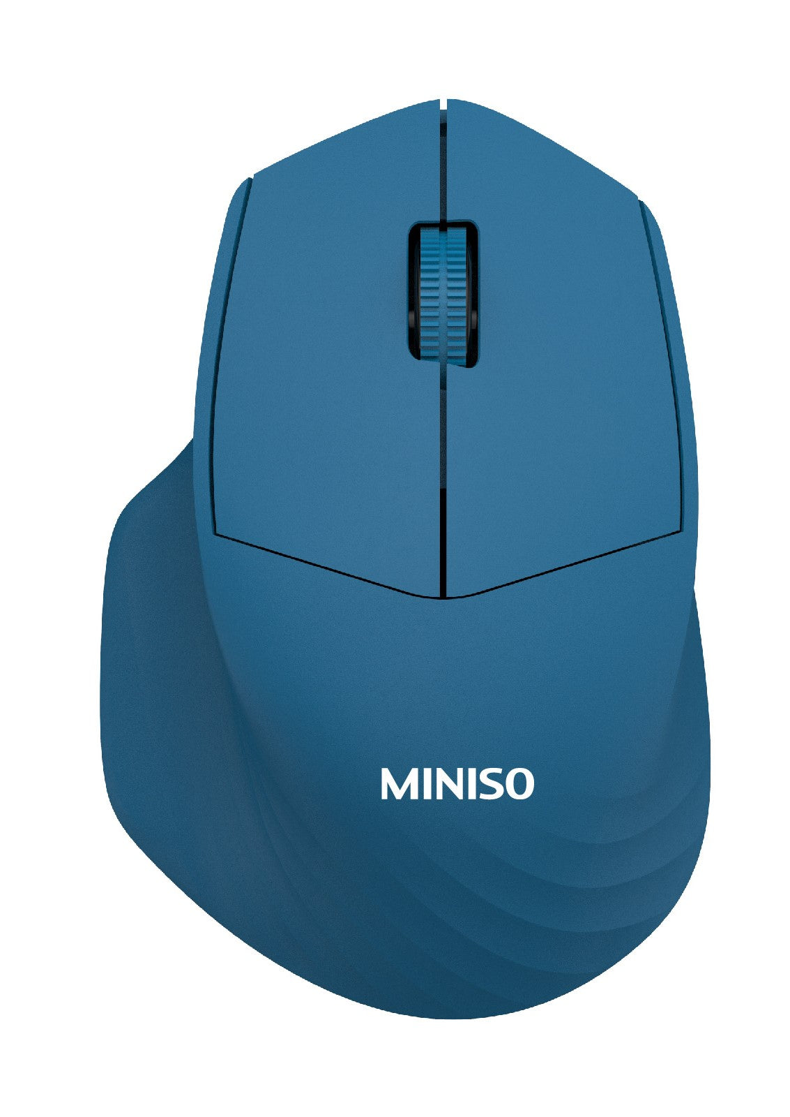 Ergonomic Wireless Silent Mouse Model: E703(Dark blue) – Miniso