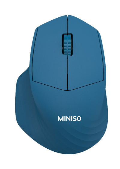 Ergonomic Wireless Silent Mouse  Model: E703(Dark blue)