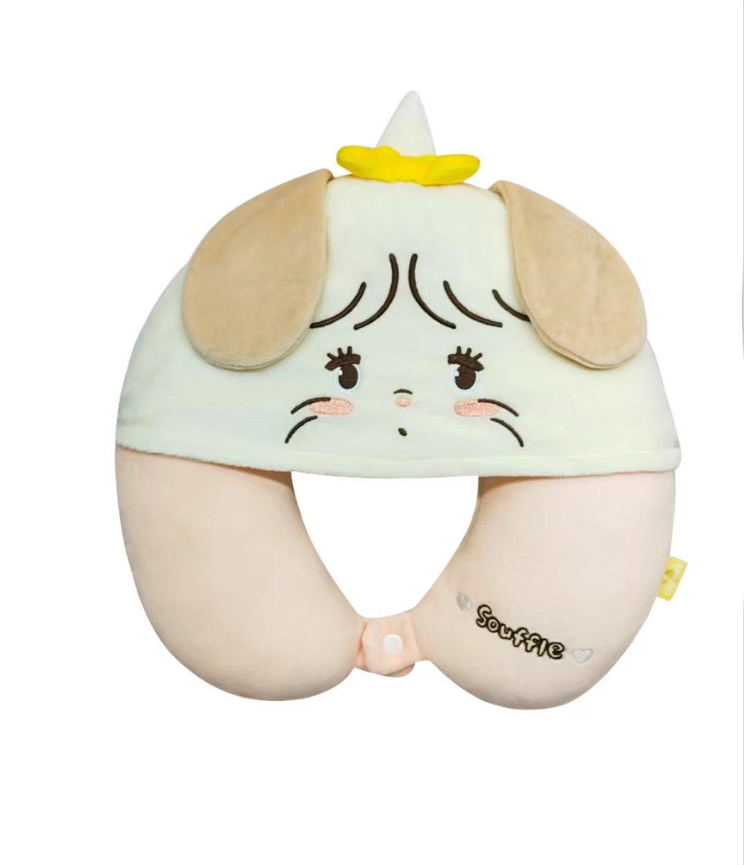 MIKKO Collection Hooded Neck Pillow(Souffle)