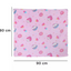 MINI FAMILY Sweets Bunbun Collection Printed Blanket(Pink)