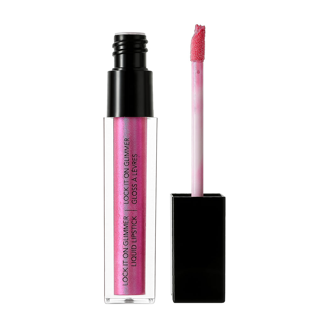 MINISO LOCK IT ON GLIMMER LIQUID LIPSTICK (01 HOT PINK)