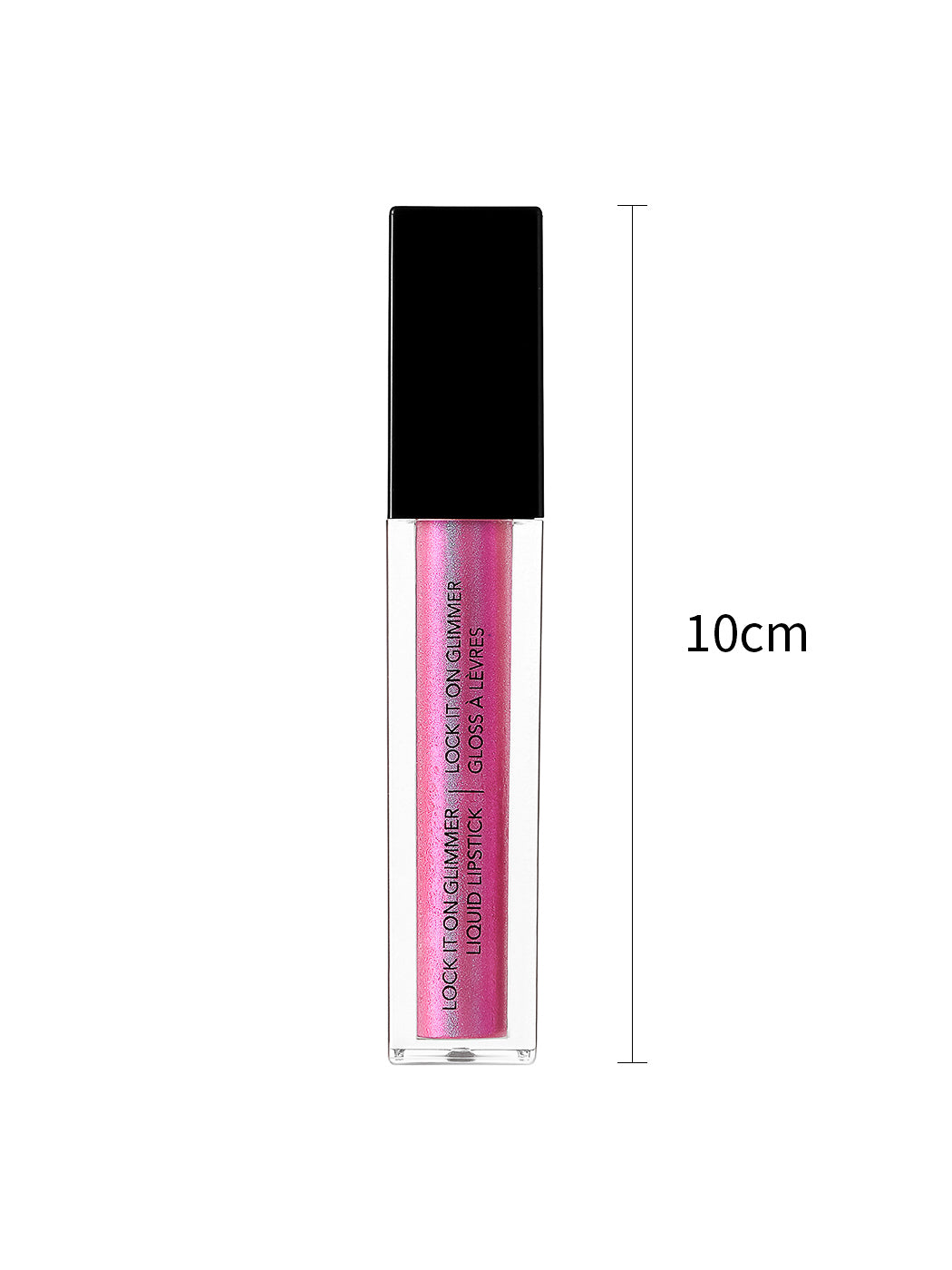 MINISO LOCK IT ON GLIMMER LIQUID LIPSTICK (01 HOT PINK)