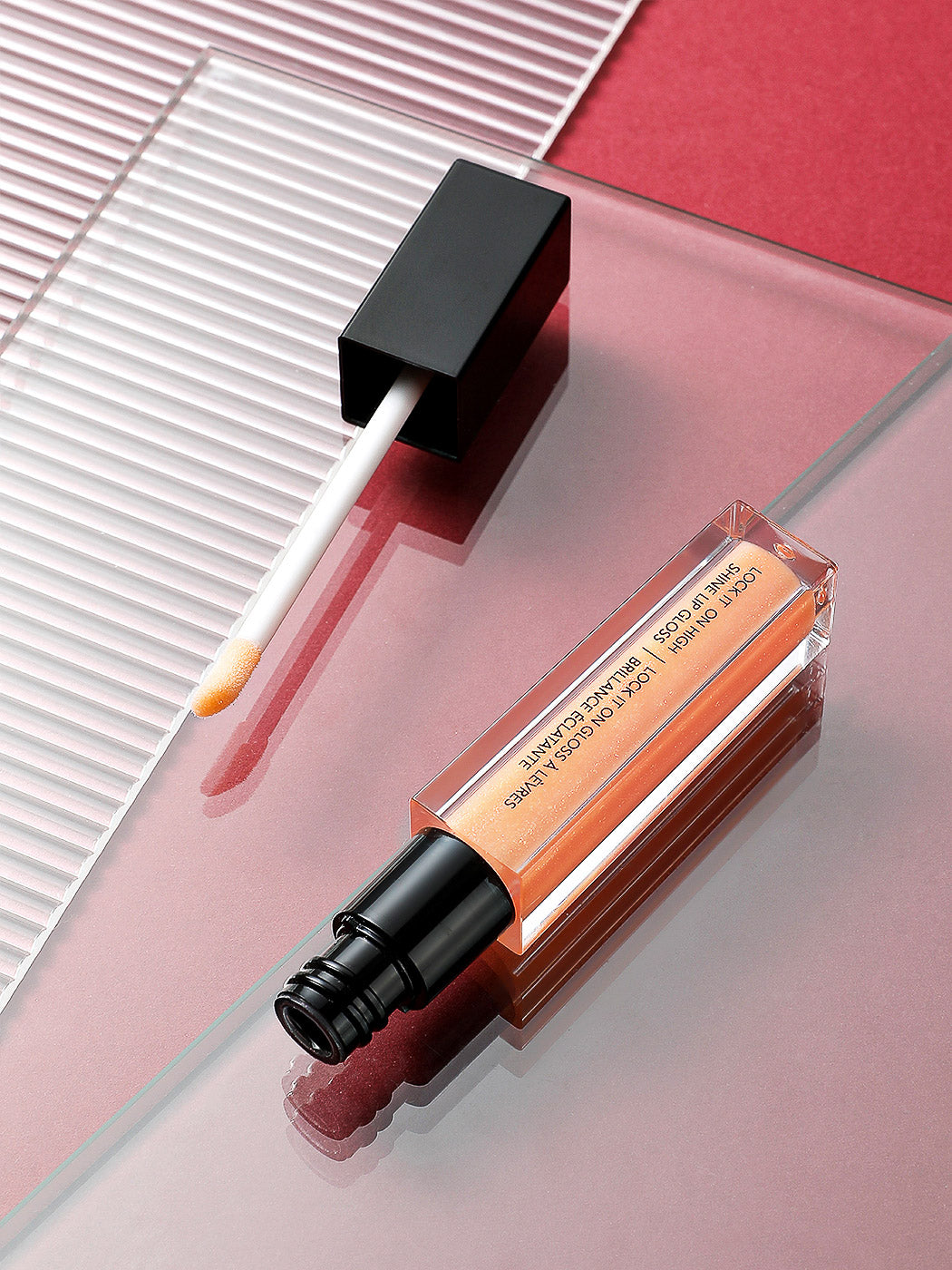 MINISO LOCK IT ON HIGH SHINE LIP GLOSS (03 PUMPKIN)