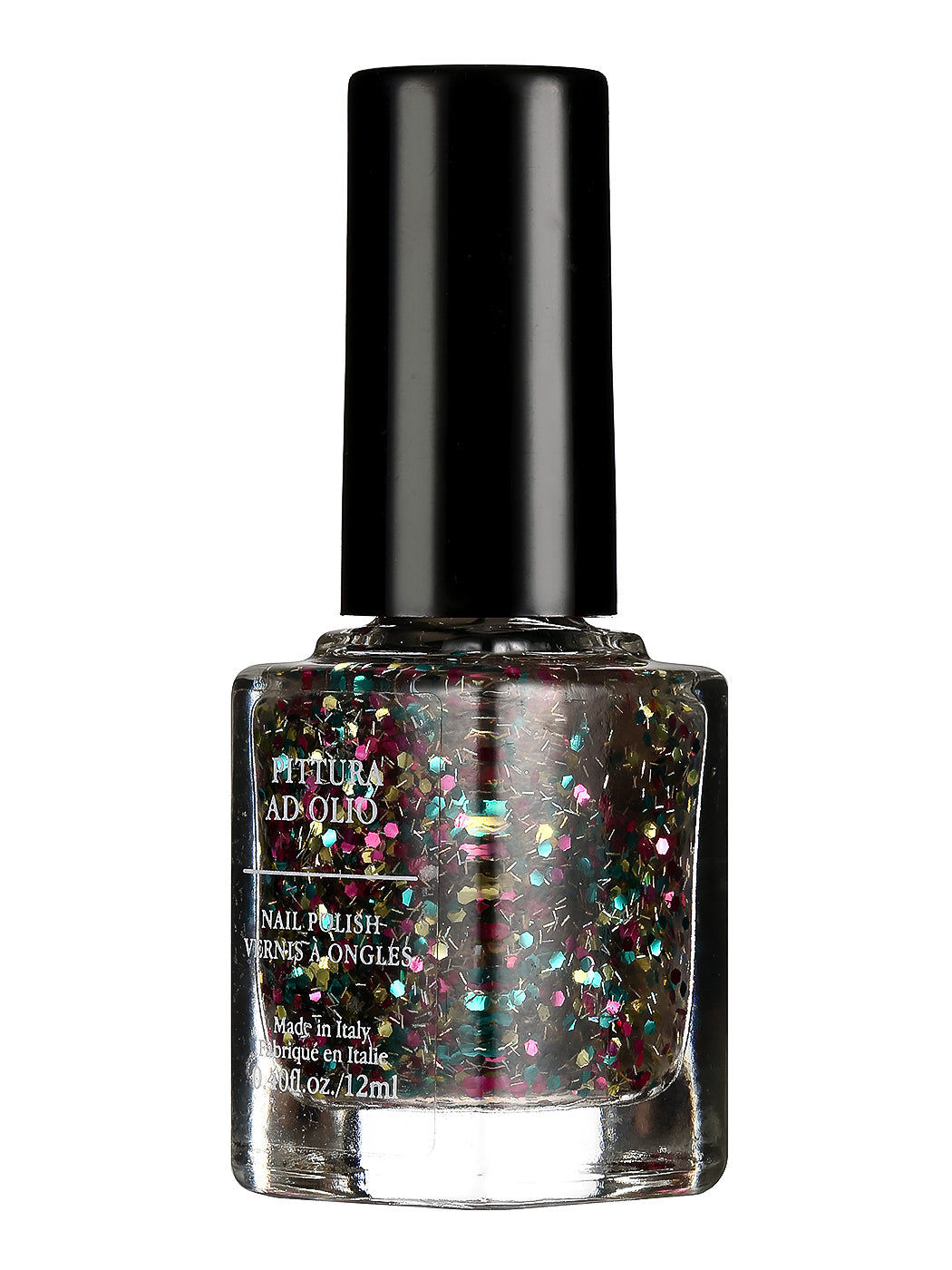 GLITTER NAIL POLISH(MULTI-COLORED)