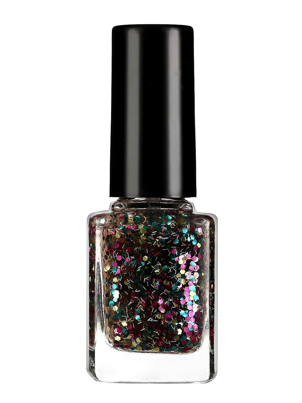 GLITTER NAIL POLISH(MULTI-COLORED)