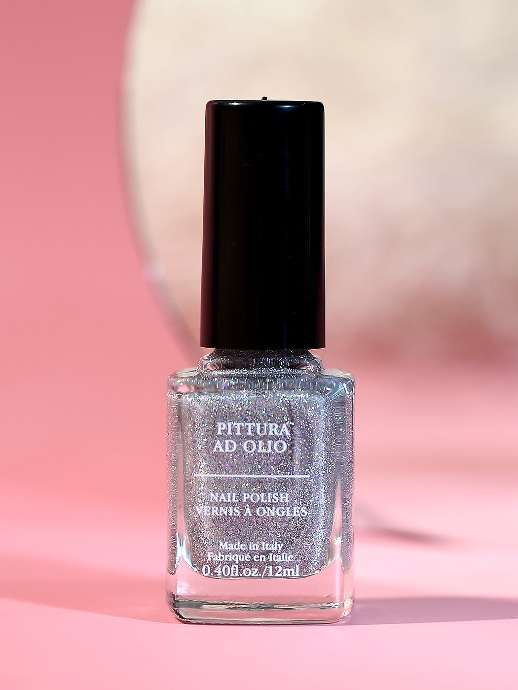 GLITTER NAIL POLISH(SHINING SILVERY)