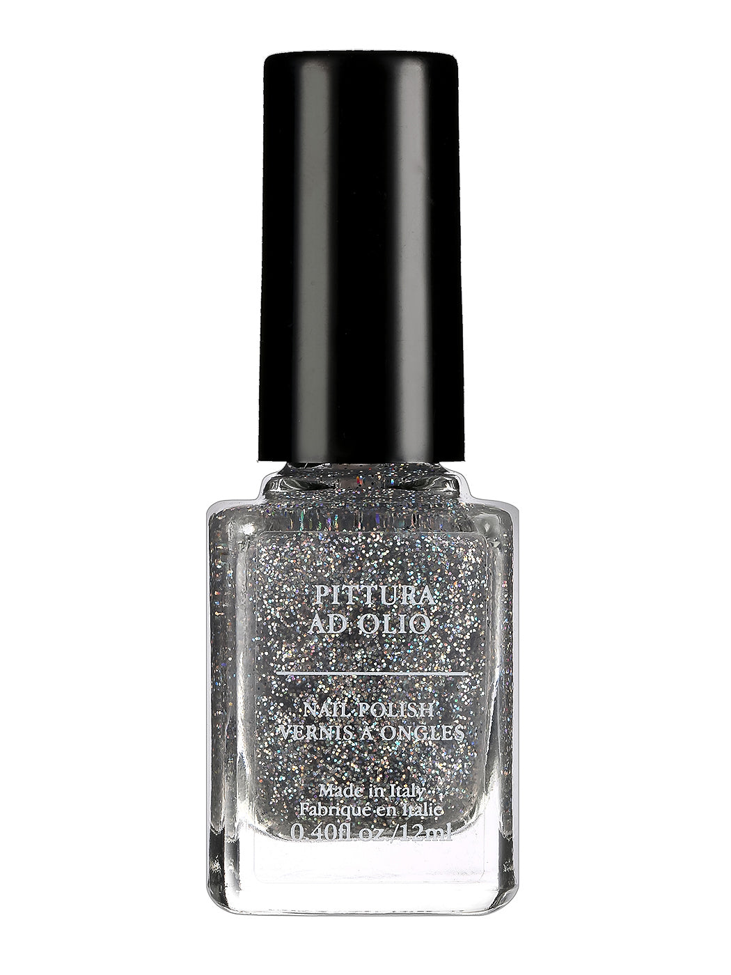 GLITTER NAIL POLISH(SANDY SILVERY)