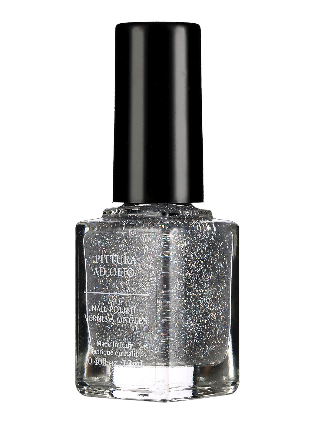 GLITTER NAIL POLISH(SANDY SILVERY)