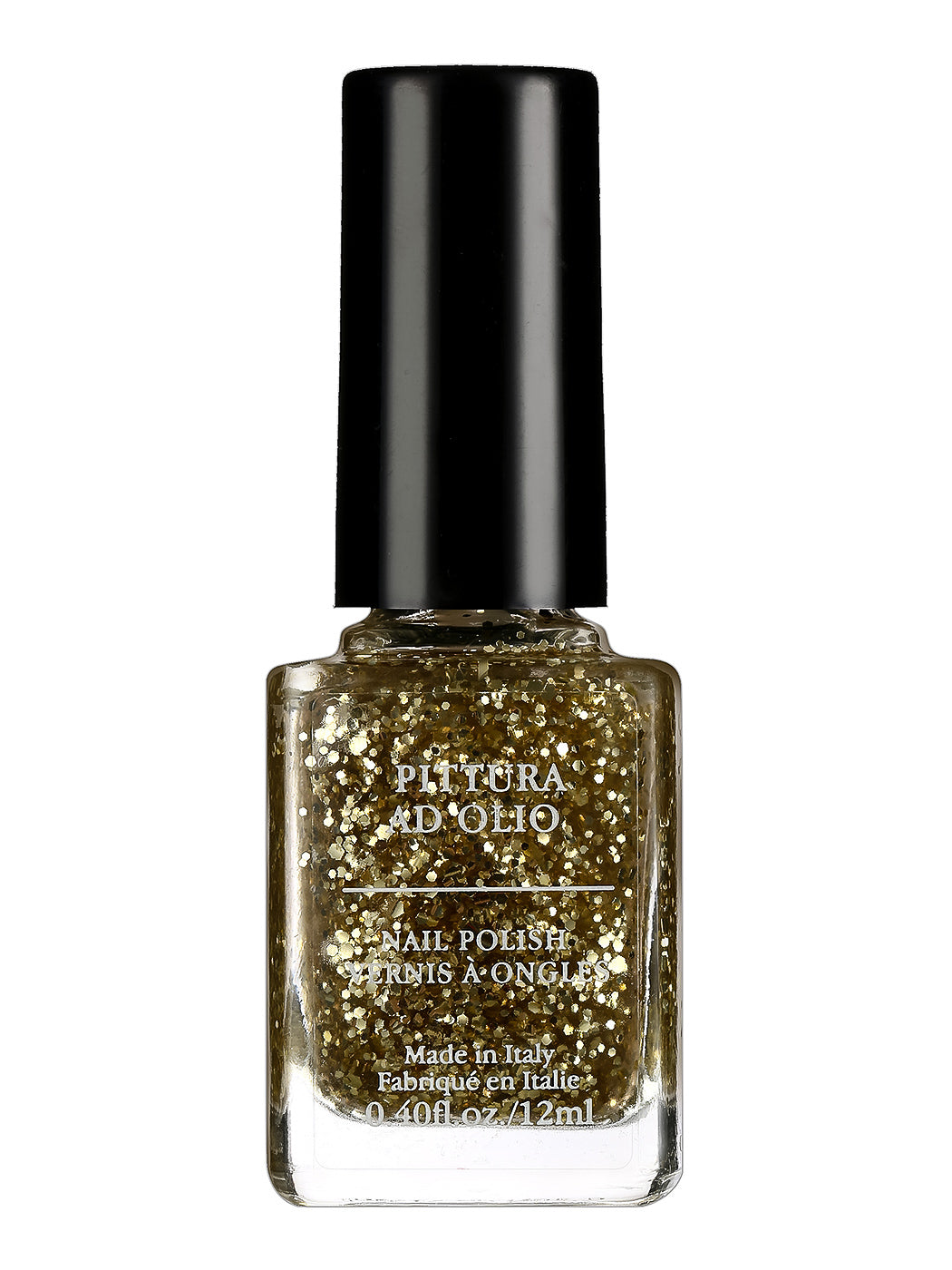 GLITTER NAIL POLISH(CHARMING GOLDEN)