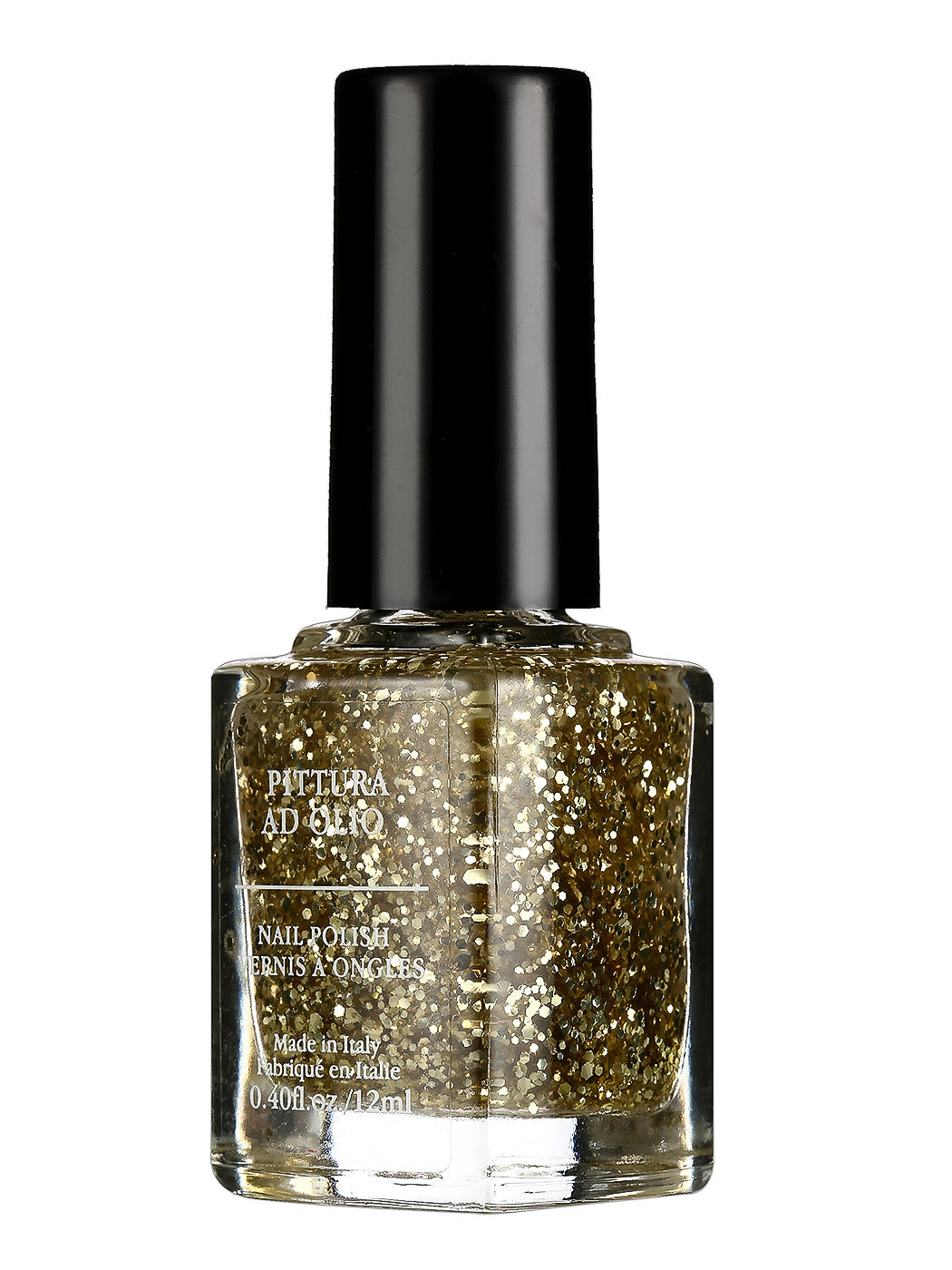 GLITTER NAIL POLISH(CHARMING GOLDEN)