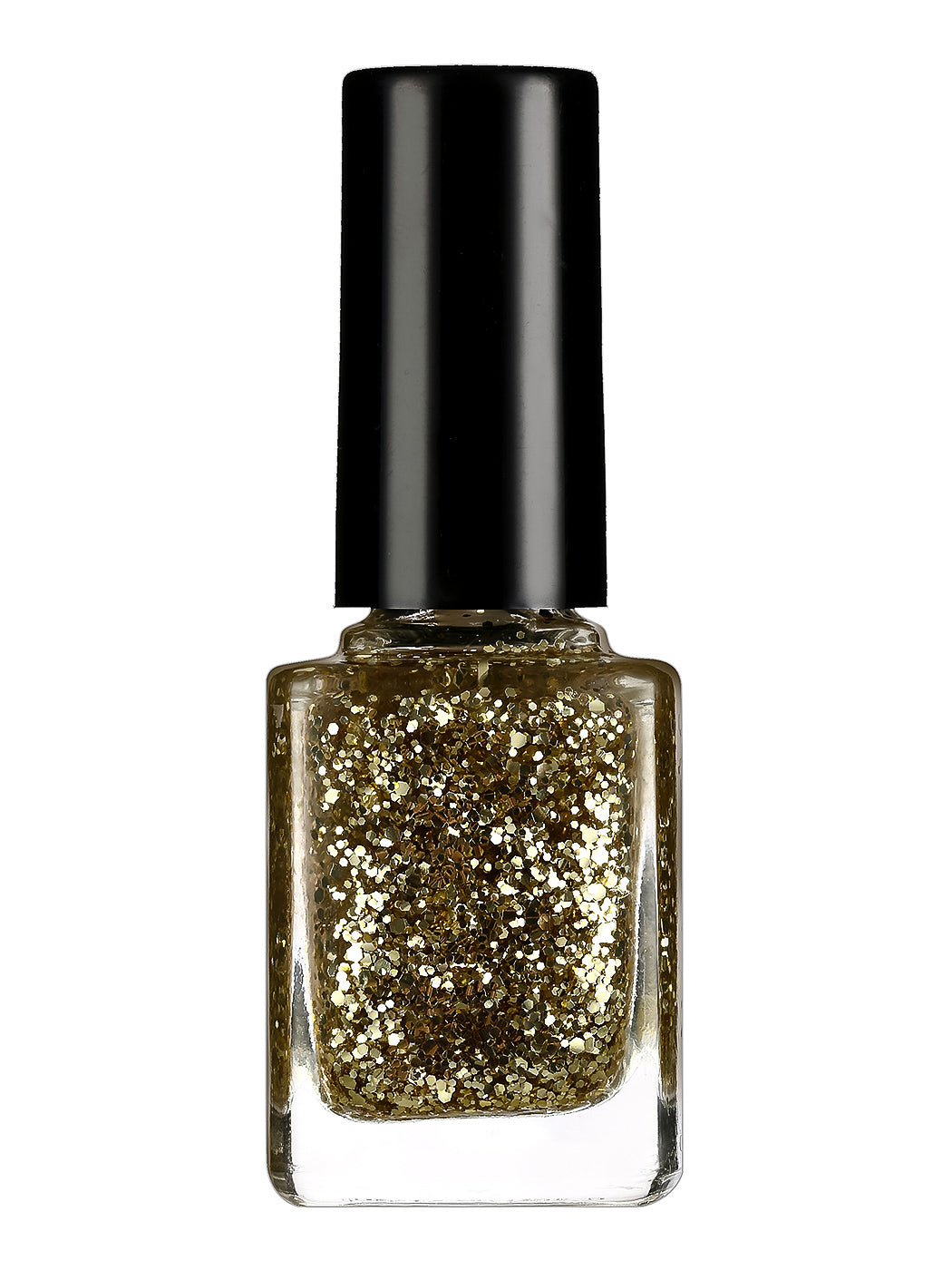 GLITTER NAIL POLISH(CHARMING GOLDEN)