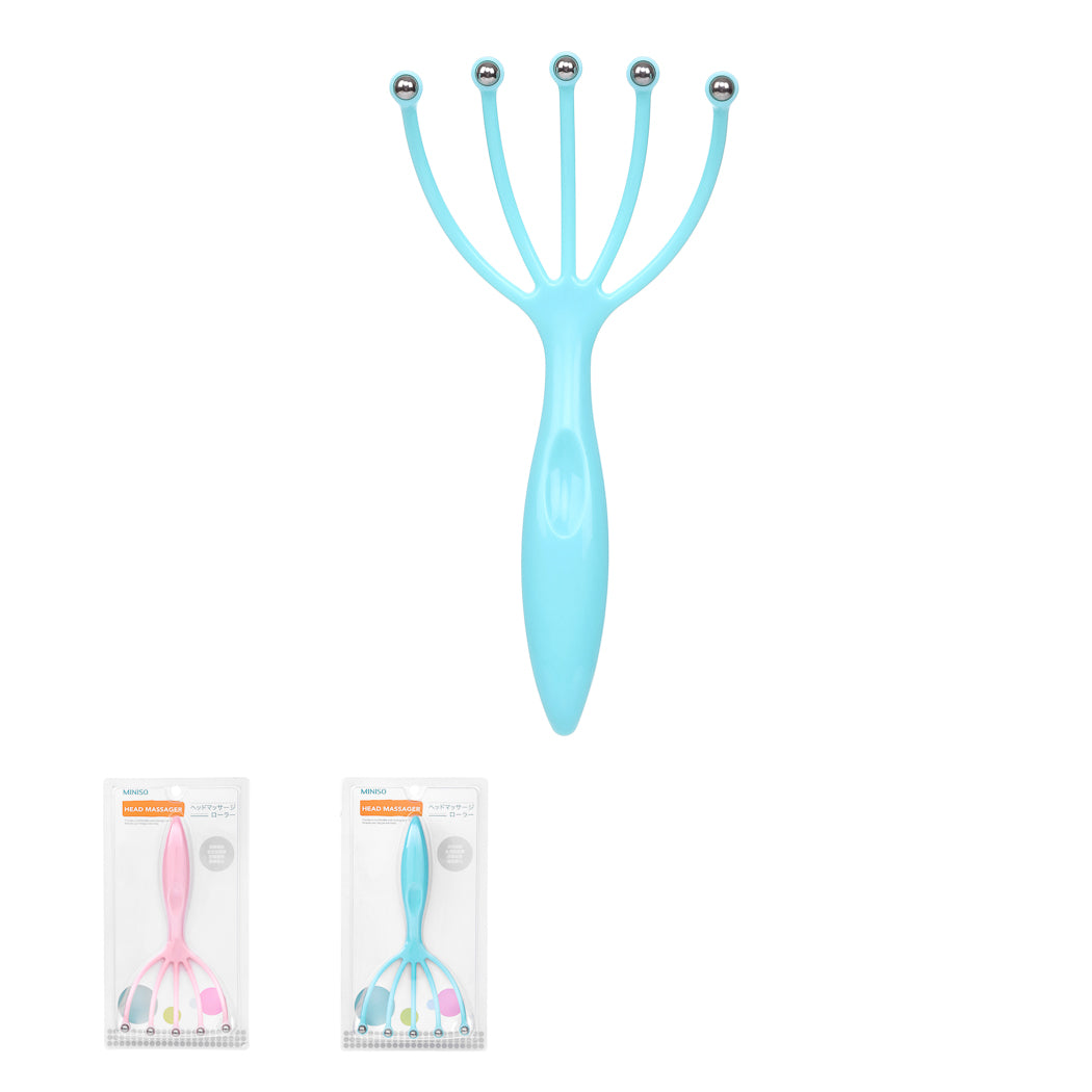 Head Massager with 5 Rollers