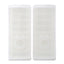 16-Compartment Ice Cube Tray 2 Pack(White)