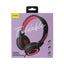 Foldable Headphones(Pink & Black)