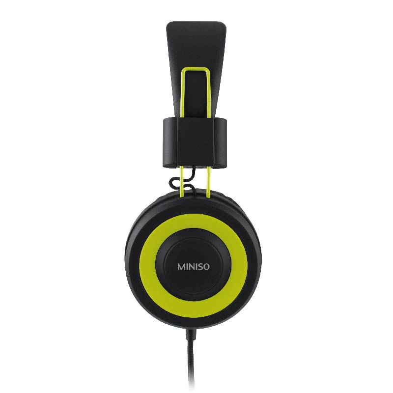 Foldable Headphones(Green & Black)